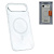 Чехол-крышка #48 glass (magsafe) для iphone 17 air прозрачный