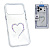 Чехол-крышка #67 j-case diamond iphone 17 pro прозрачный