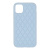 Чехол-крышка silicone case стеганый для iphone 11 pro max голубой Чехол-крышка silicone case стеганый для iphone 11 pro max голубой