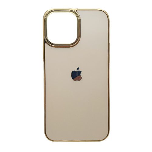 Чехол крышка dikex для iphone 13 pro max (6.7) золотой