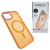 Чехол-крышка #83 magnetic collection mil-std для iphone 11 оранжевый