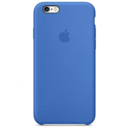 Чехол-силикон silicone case аналог для iphone 6g темно-синий