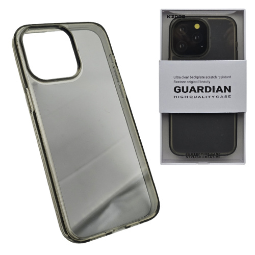 Чехол-силикон kzdoo guardian iphone 15 pro max черный