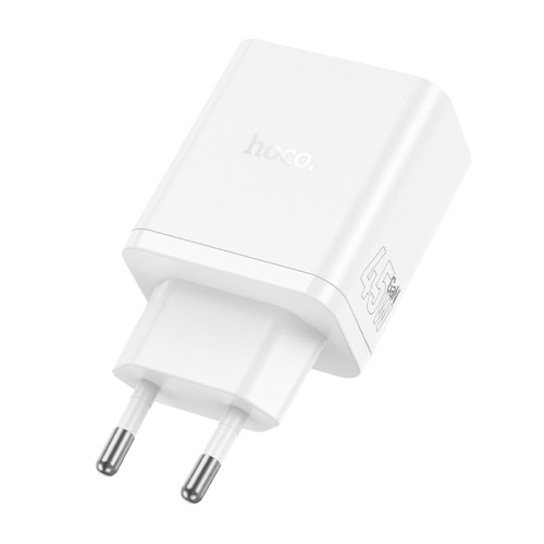 Сзу hoco n50 usb/c2 (45w) белое