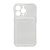 Чехол-силикон card holder iphone 13 pro max (6.7) прозрачный