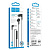 H/f (3.5mm) hoco m102 с микрофоном черные