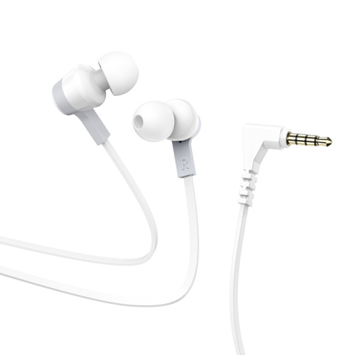 H/f (3.5mm) hoco m86 с микрофоном белые