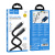 Кабель type-c hoco u143 lightning черный Кабель type-c hoco u143 lightning черный