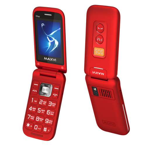 Тел.maxvi e5 up red (eac)