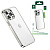 Чехол-крышка green lion cambridge case для iphone 14 pro max серебристый