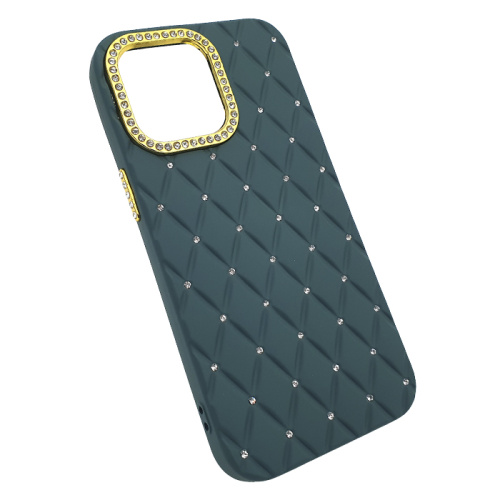 Чехол-силикон elite stars для iphone 13 pro зеленый