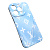 Чехол-силикон full print brends для iphone 13 pro голубой
