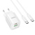 Сзу hoco c149a (type-c/type-c pd30w qc3.0) белое Сзу hoco c149a (type-c/type-c pd30w qc3.0) белое