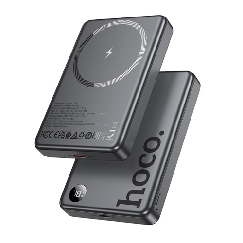 Пзу hoco q34 10000mah (pd20w) серый