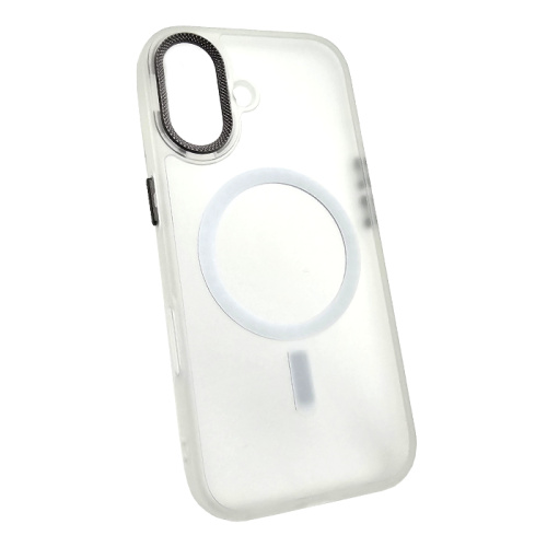 Чехол-крышка #83 magnetic collection mil-std для iphone 17 белый
