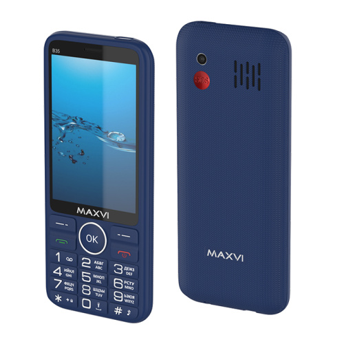 Тел.maxvi b35 blue (eac)