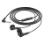 H/f (3.5mm) hoco m102 с микрофоном черные H/f (3.5mm) hoco m102 с микрофоном черные