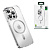 Чехол-крышка green lion matte magsafe case для iphone 14 pro серебристый