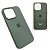 Чехол-крышка silicone case magsafe для iphone 14pro max зеленый