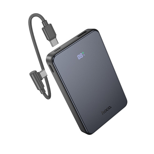 Пзу hoco j170 10000mah (22,5w) серый