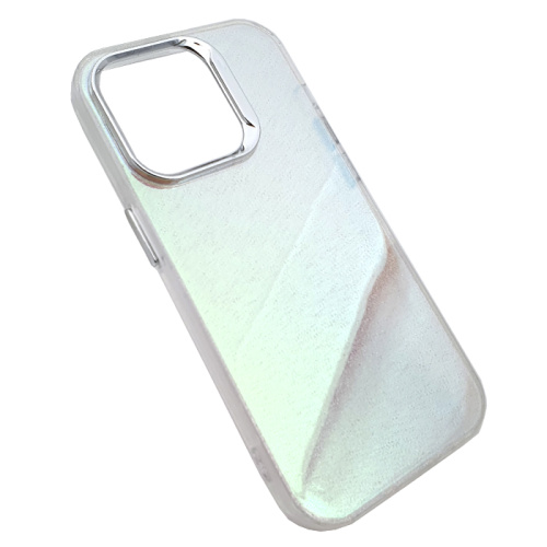 Чехол-крышка shine & glitters для iphone 14 pro max светло-розовый