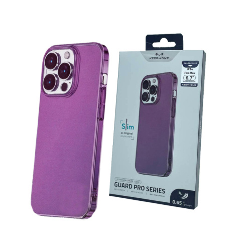 Чехол крышка keephone guard pro для iphone 14pro (6.1) фиолетовый