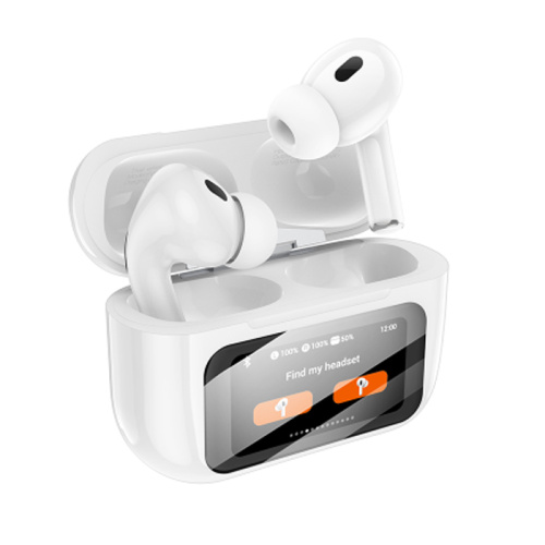 Hoco tws ew72 с экраном белые