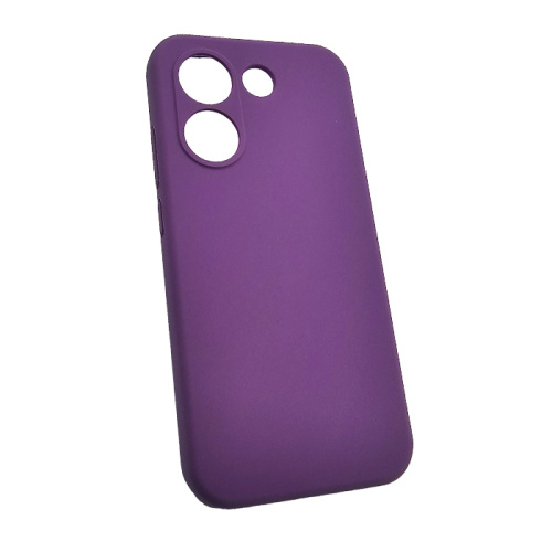 Чехол-крышка #80 silicone case xiaomi poco x8 pro 5g фиолетовый
