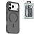Чехол green lion matte magsafe x для iphone 17 pro max черный
