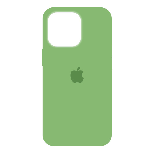 Чехол-силикон silicone case new для iphone 15 pro max zxc14 зеленый
