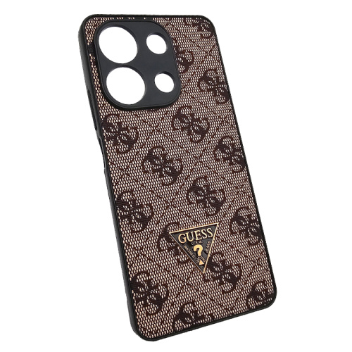 Чехол-крышка guess (2) для xiaomi redmi note 13 pro коричневый
