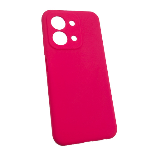 Чехол-крышка #80 silicone case xiaomi redmi 15с розовый