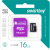 Micro sd 16gb smartbuy class10 +sd адаптер