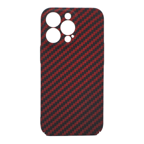 Чехол крышка new skin carbon для iphone 13 pro красный