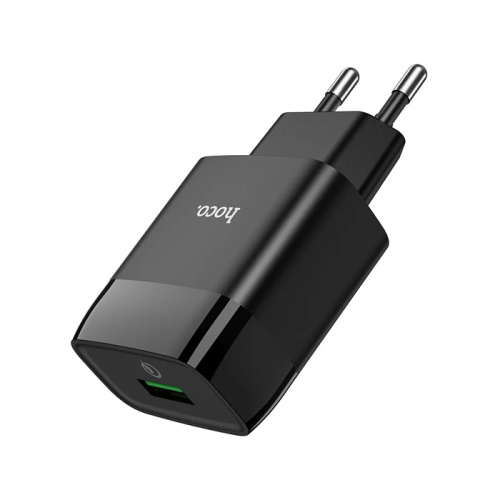 Сзу hoco c72q (usb/18w/3a) черное