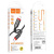 Кабель type-c hoco x59 lightning 1м черный Кабель type-c hoco x59 lightning 1м черный