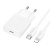 Сзу hoco n72 type-c to lightning (usb-c/20w) белое