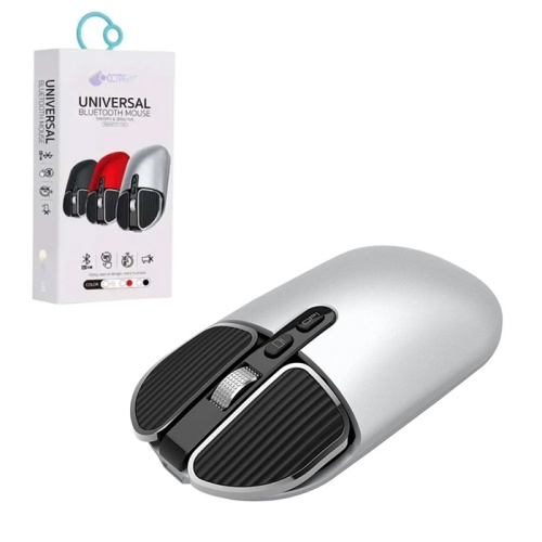 Мышь беспроводная coteci universal dual mode 84002ts серебристый