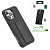 Чехол-крышка green lion series 79 leather stand для iphone 14 pro черный