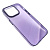 Чехол крышка dolod clear lark для iphone 14 pro фиолетовый