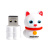 32gb usb smartbuy wild котёнок белый