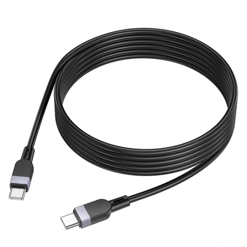 Кабель type-c hoco x109 type-c 2m (60w) черный