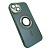 Чехол-силикон magnetic cam protect для iphone 14 зеленый