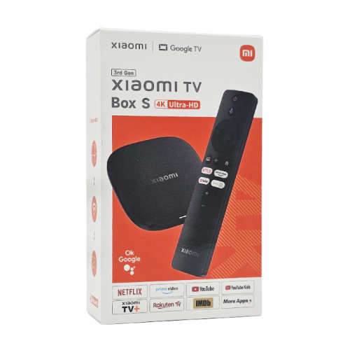 Тв-приставка xiaomi tv box s 3nd gen mdz-32-aa black (4916)