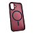 Чехол-крышка #83 magnetic collection mil-std для iphone 16 красный