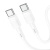 Кабель type-c hoco x83 type-c (60w) белый Кабель type-c hoco x83 type-c (60w) белый