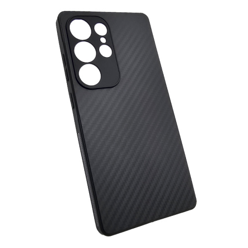 Чехол-силикон likgus carbon Samsung s25 ultra черный