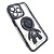 Чехол-силикон adream spaces с кольцом для iphone 14 pro max черный