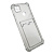Чехол-силикон card holder xiaomi redmi 10a темно-прозрачный