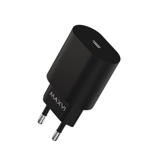 Сзу maxvi usb-c sfc-125pd (25w) черный (10)